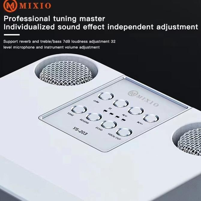 CO MIXIO YS-203 Voice Change Karaoke Speaker Bluetooth for Mobile Phone
