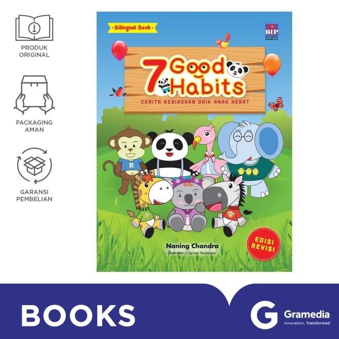 Buku 7 Good Habits: Cerita Kebiasaan Baik Anak Hebat 