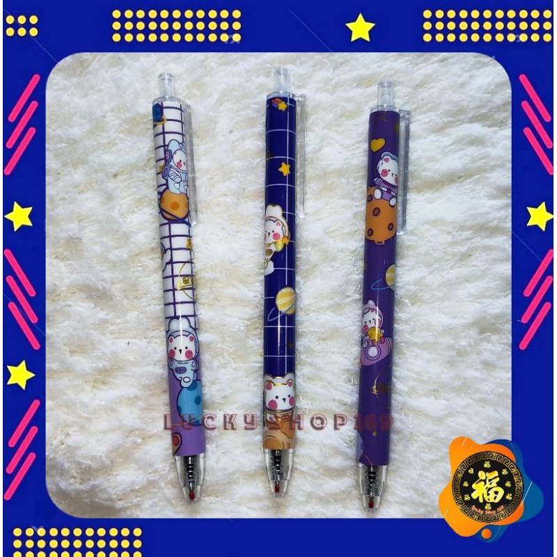 

Pulpen Mekanik Karakter 0,5 Planet | Pen Estetik Cetek | 1 PCS