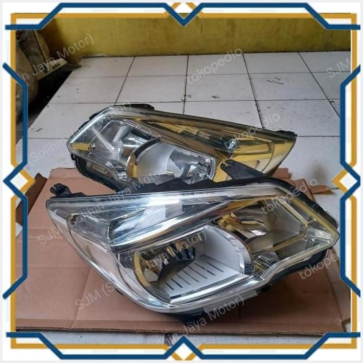 [SJM] HEADLAMP LAMPU DEPAN CHEVROLET COLORADO 2012-2014 SEPASANG 100% ORI