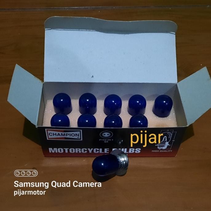 Buruan beli] Bohlam Biru Lampu Depan Honda Grand Prima Yamaha Alfa Champion