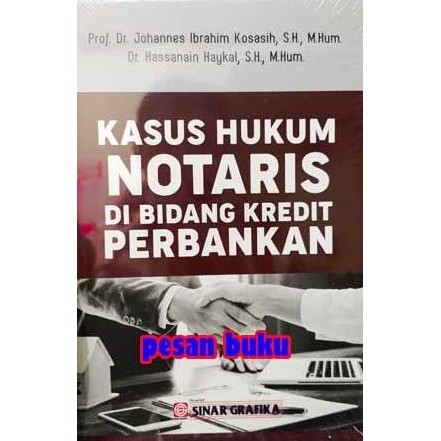

Terlaris Buku Kasus Hukum Notaris Di Bidang Kredit Perbankan - Johannes Ibrahim Ready Stok