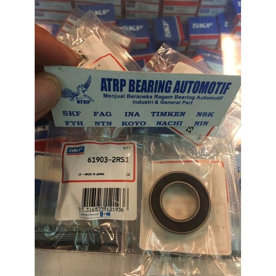 BALL BEARING 61903 2RS / 6903 LLU SKF