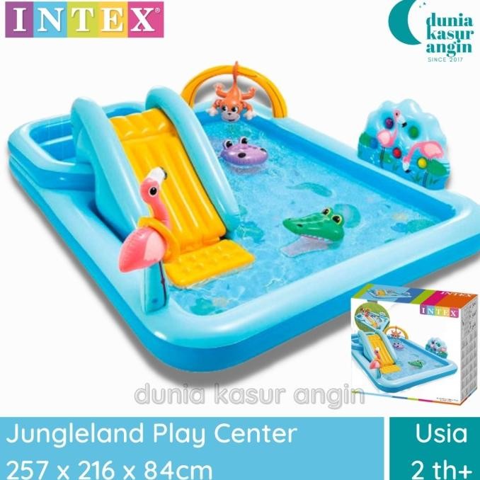 Jungle Advanture Play Center - Intex 57161 / Kolam Renang Perosotan