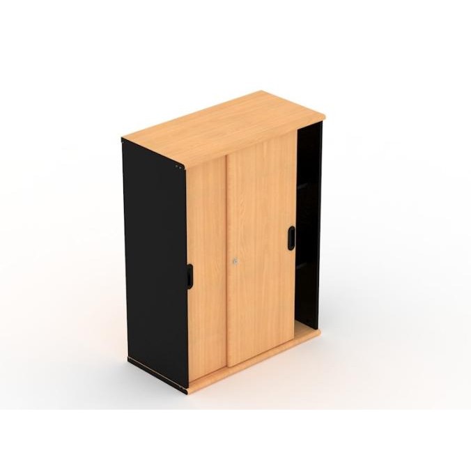 

Lemari Arsip Uno Pintu Sliding Geser Tinggi 106 Cm / Ust 1532 Beech