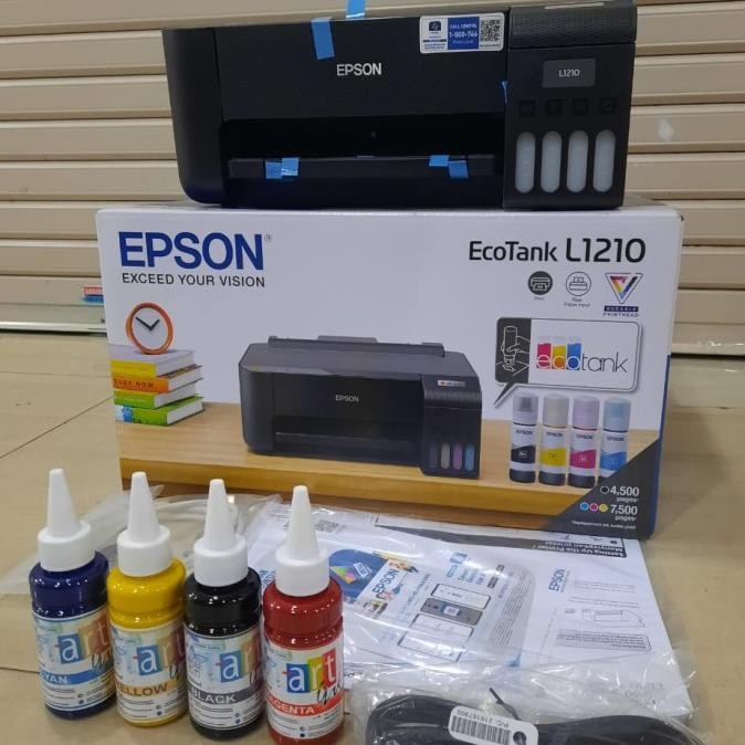 TERBARU - Printer Sticker vinyl inkjet Infus Art ink Paket print