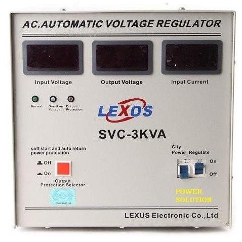TERMURAH - STABILIZER LEXOS 3000VA DIGITAL DISPLAY ( ST-3000-SD )