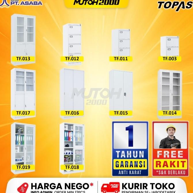 

Lemari Arsip Lemari Besi Filling Cabinet Topas Tf Katalog