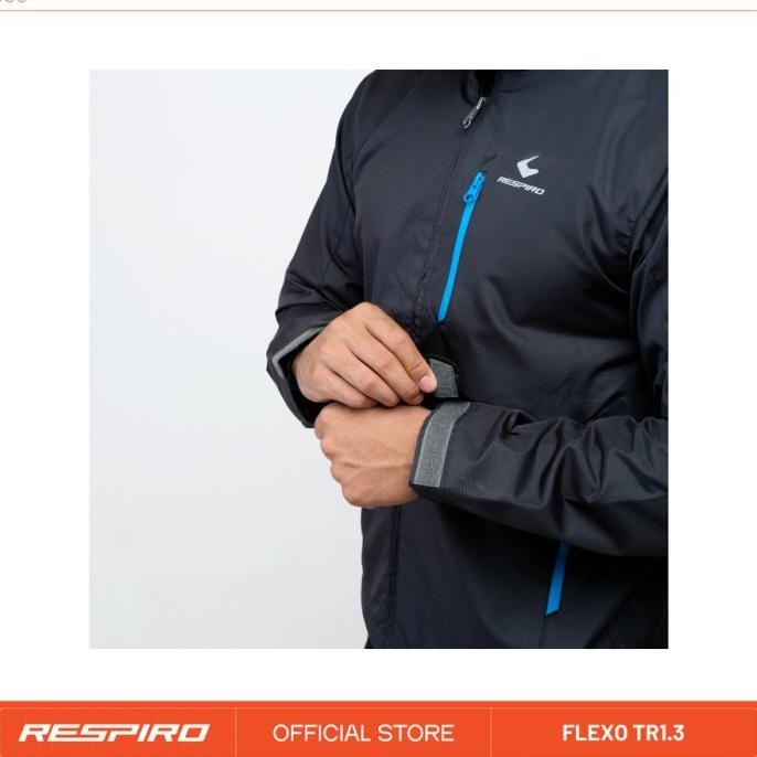 Baru  Respiro Jaket Flexo / Navy / Respiro Motor Jacket Flexo