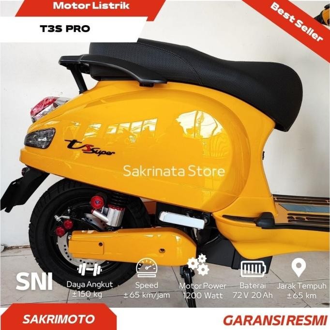 Promo Motor Listrik Uwinfly T3S Pro 1200W - Murah Berkualitas Garansi Resmi