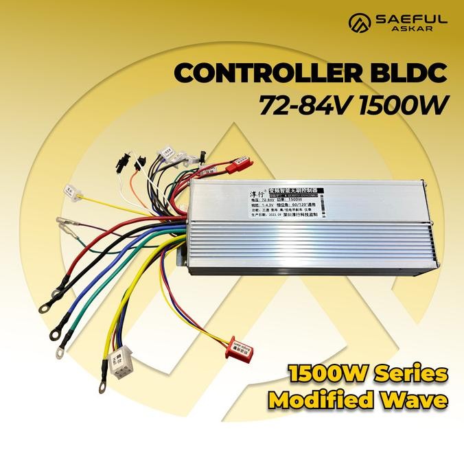 Sale Controller Brushless / Bldc Remotemulti 72V 84V 1500W Motor Listrik