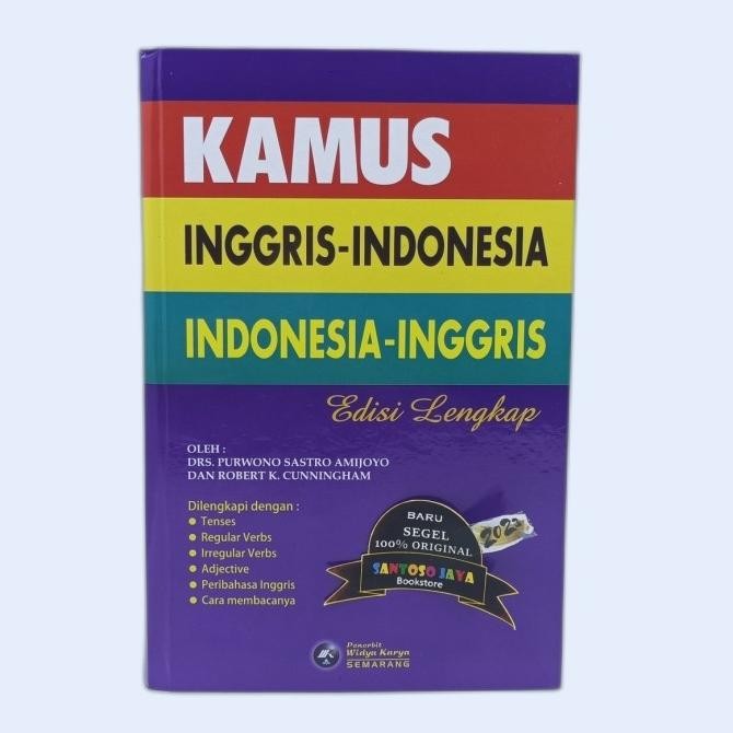

Terlaris Kamus Inggris - Indonesia Edisi Lengkap - Hc By Drs. Purwono - Widya K Ready Stok