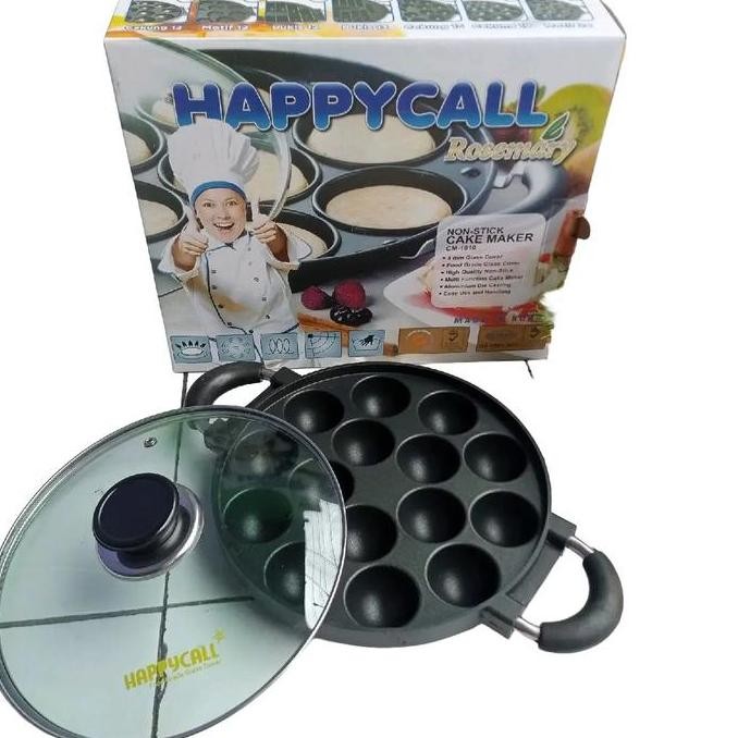 

Cetakan Kue Happycall 19 Cekung/Cetakan Takoyaki Alat Kaca Pan Snack Kitchenware Omelet Penggorengan Wajan Dapur Keramik Original Dan Terpercaya