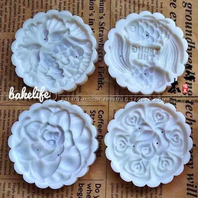 

Cetakan Mooncake 125Gr 4 Motif Bunga Baru Cetakan Kue Bulan J003 Original Dan Terpercaya