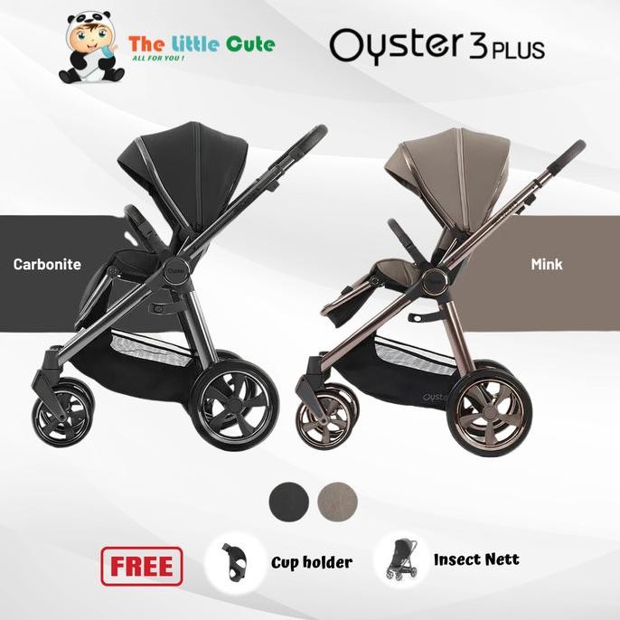 Oyster 3 Plus Stroller Bayi Stroller Anak Kereta Dorong Bayi