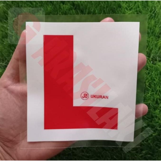 

HRG DISKON STICKER L JPJ UKURAN Tempel Dalam Kaca