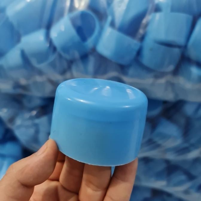 TUTUP GALON TINGGI DEPO AIR MINUM ISI ULANG WARNA BIRU TELOR ASIN 1000