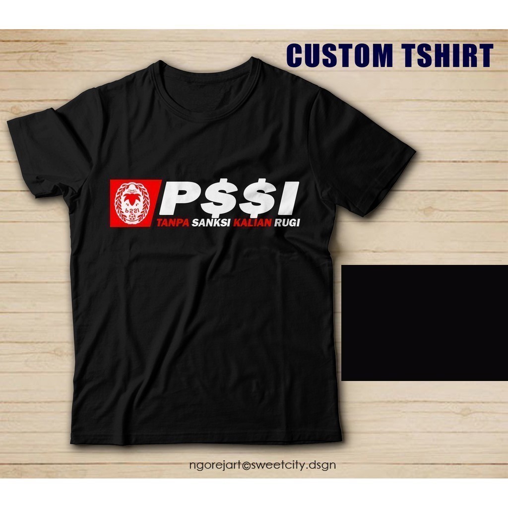 Kaos T Shirt Pria Mafia Pssi Hooligan Acab