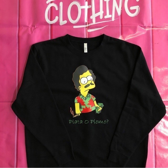 Kaos T Shirt Pria Pablo Escobar Escobart