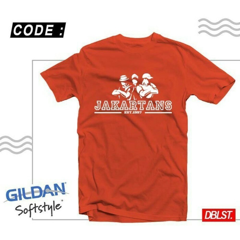 Kaos T Shirt Pria Jakartans Casual Hooligan Ultras Acab