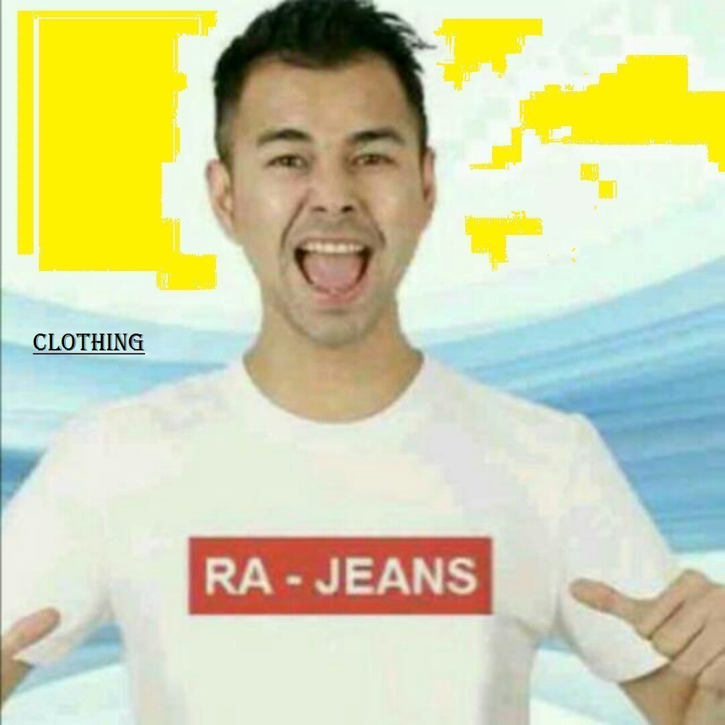 Kaos T Shirt Pria Raffi Ahmad Jeans