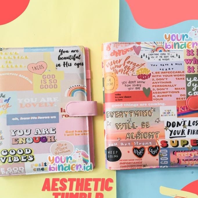 

Binder Ready To Aethetic Tumblr Printing 20Ring26Ring A5B5
