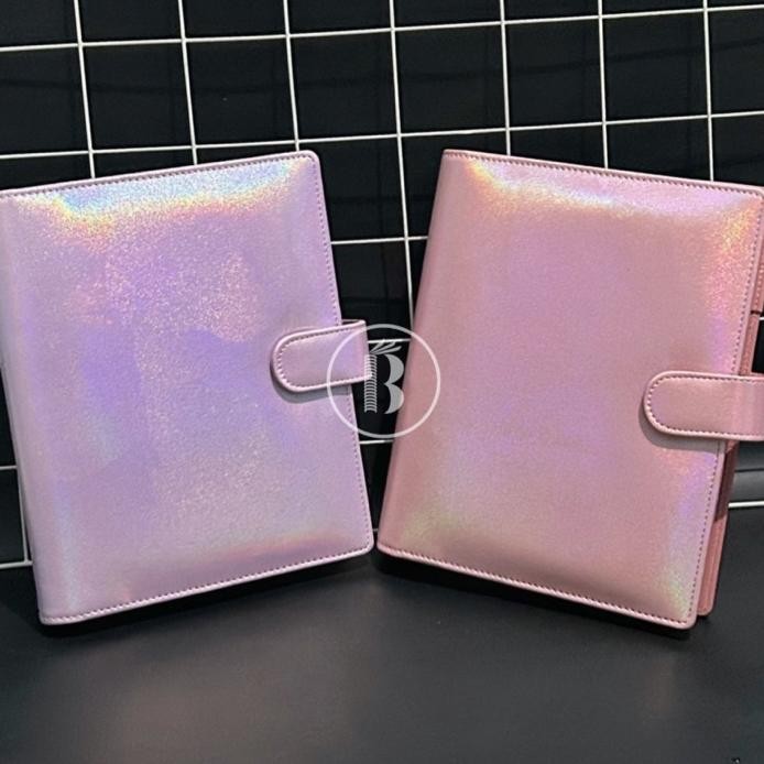 

Bindermu Ready Binder Ocherih Hologram Patel Aethetic 20Ring A5 26Ring B5 Noteboo Agenda Planner