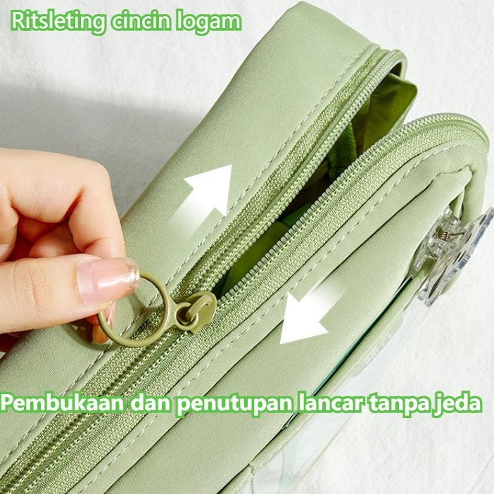 

PROMO Transparan Tempat Pensil Berkapasitas Besar / Kotak Alat Tulis Anak Yang Indah / Tas Penyimpanan Kosmetik Anak Perempuan / Sekolah Kotak Kantor Stationary gfd-12