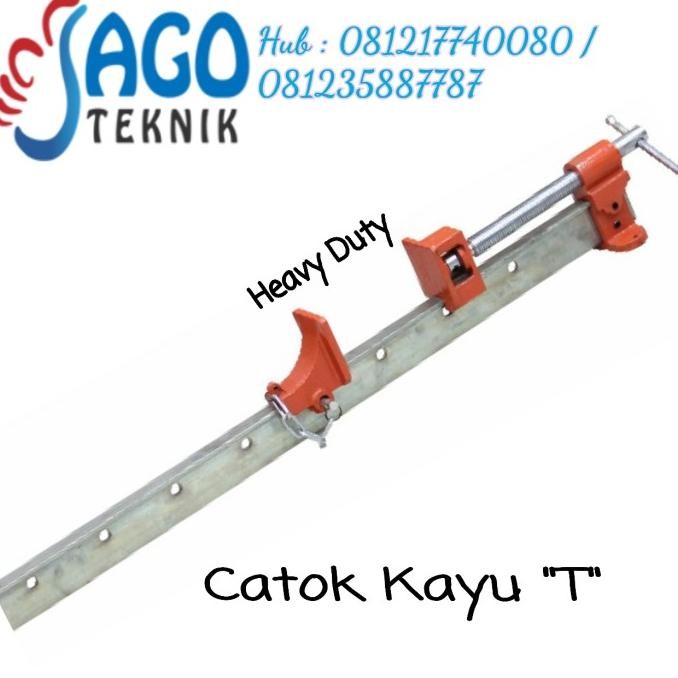 BRG BARU Catok "T" Heavy Duty / Catok Kayu "T" 7Feet HD
