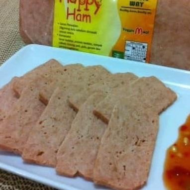

Veggie Way Happy Ham Vegetarian Daging Ornet Corned