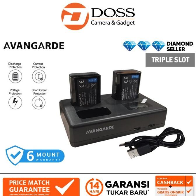 Promo Avangarde Charger Kit Sony Fw-50 Battery & Dl-Fw-50 / Avangarde Fw50