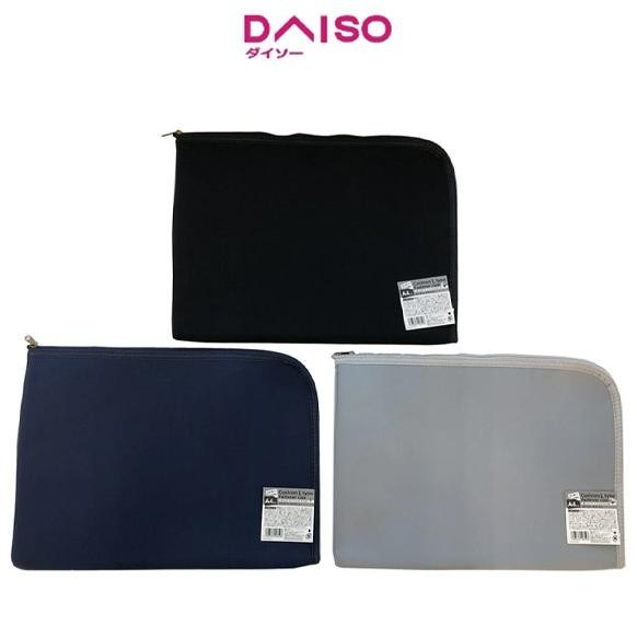 

Daiso A4 size Cushion L type Fastener File Case CFC-1-1