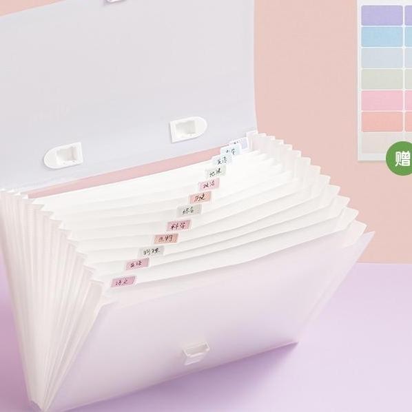 

Deli Map Harmonika / Expanding File A4 13 Slot Gratis Index Tab P50 Plastic Plastik