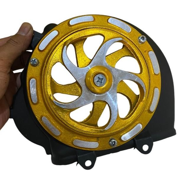 Terbaru Spinner Beat Karbu Tutup Kipas Beat Karbu Spinner Shuriken Beat Karbu Tutup Kipas Scoopy Kar