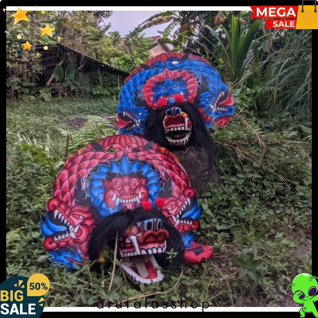 Mainan Tradisional Barongan Telon|Barongan Devil|Barongan Anak|Barongan Dewasa|Barongan Kayu|Baronga