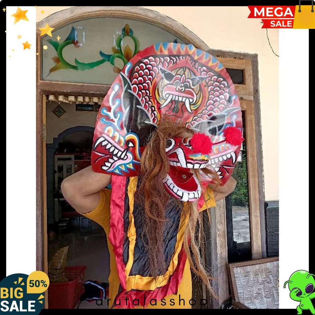 Barongan Telon . Barongan Murah. Barongan Anak Murah. Barongan Anak.Barongan Devil Anak / Barongan D