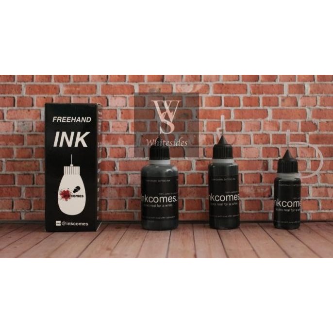 30ml Warna - Inkcomes Colors Tinta Tattoo Temporary Temporer Inkbox irf