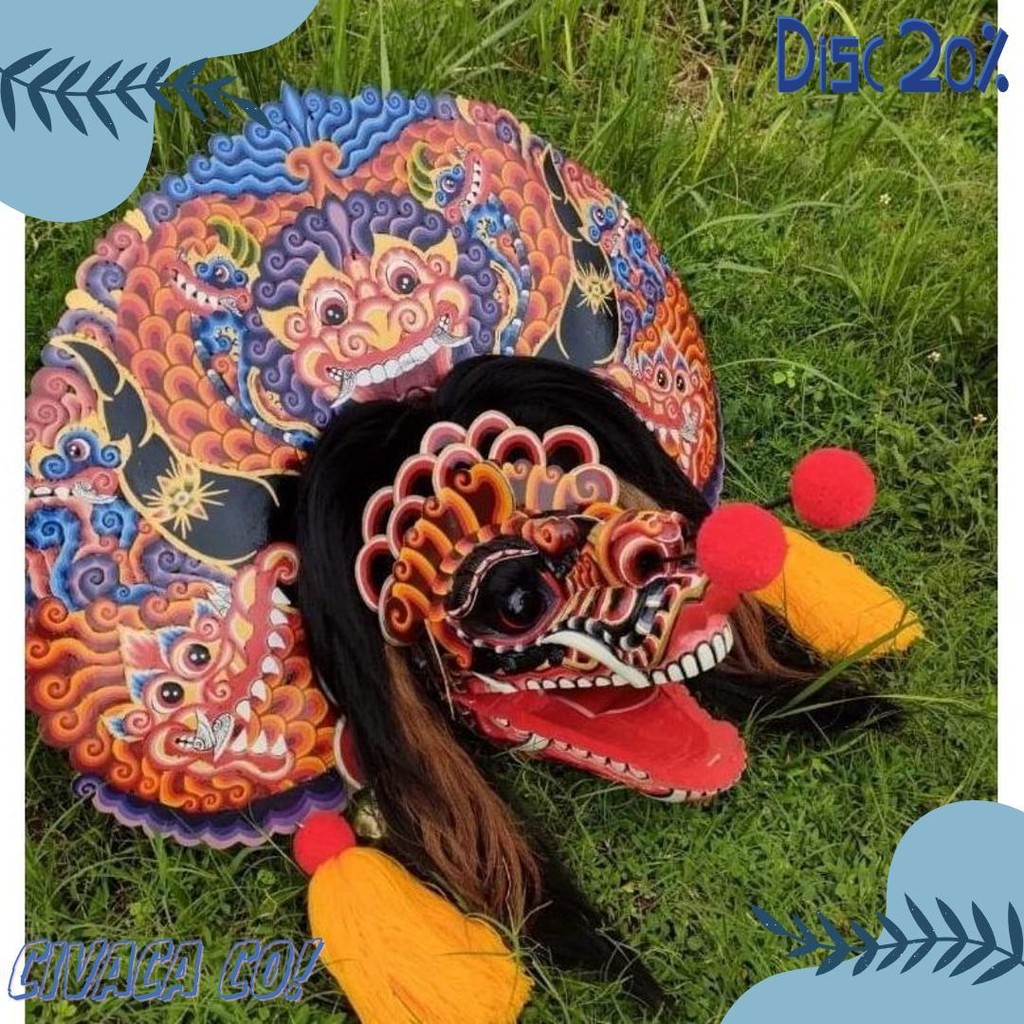 Mainan Tradisional Barongan Telon|Barongan Devil|Barongan Anak|Barongan Dewasa|Barongan Kayu|Baronga