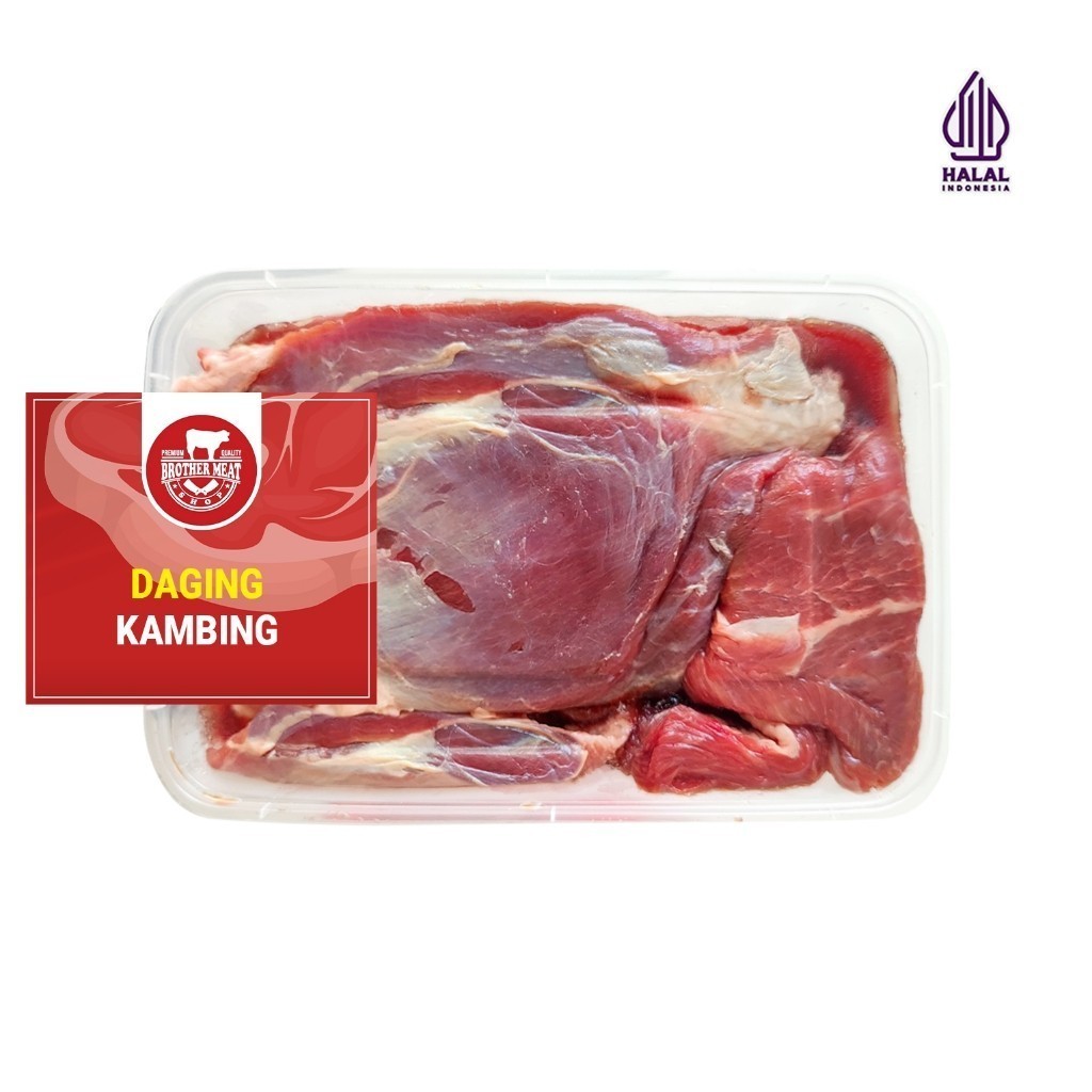 

RB Daging Kambing Tanpa Tulang 500gr - Brothermeatshop