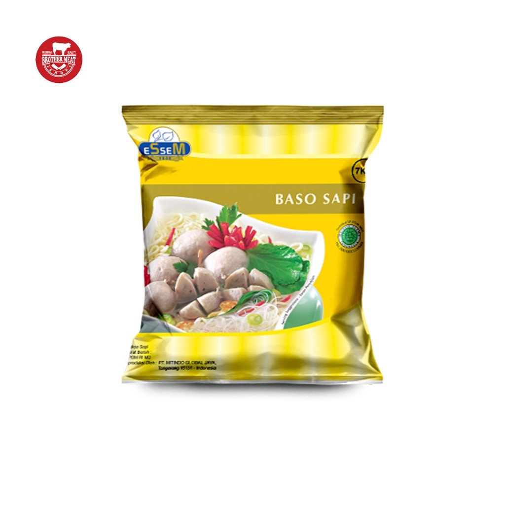 

ESSEM Food Bakso Sapi 7KU ( 320gr - 700gr ) - Brothermeatshop