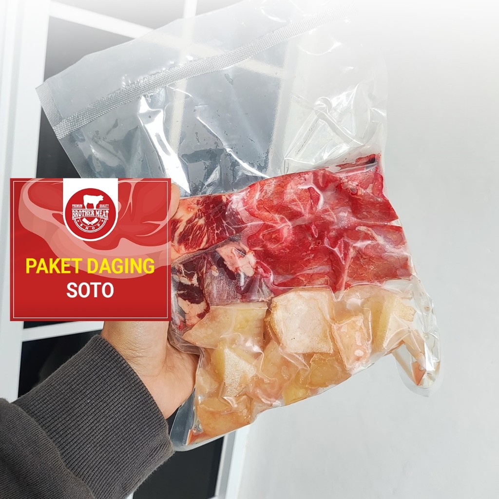 

RB Paket Daging Soto Sapi 600gr, Halal