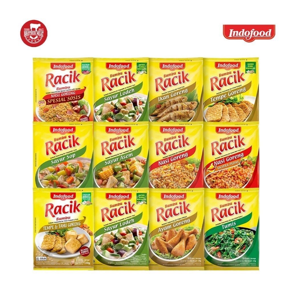 

Indofood Bumbu Racik Instan - Brothermeatshop
