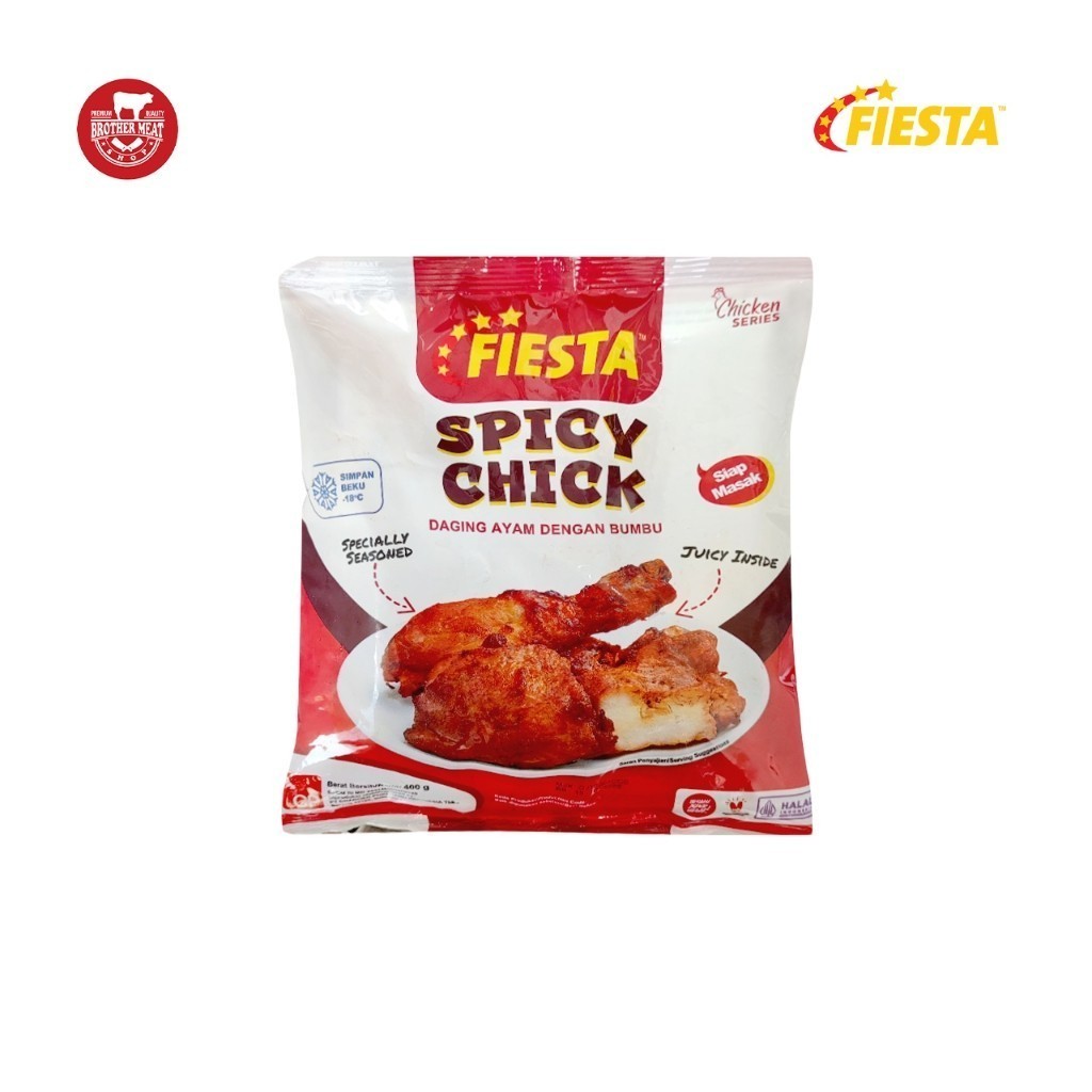 

Fiesta Spicy Chick 400gr, Olahan Daging Ayam - Brothermeatshop