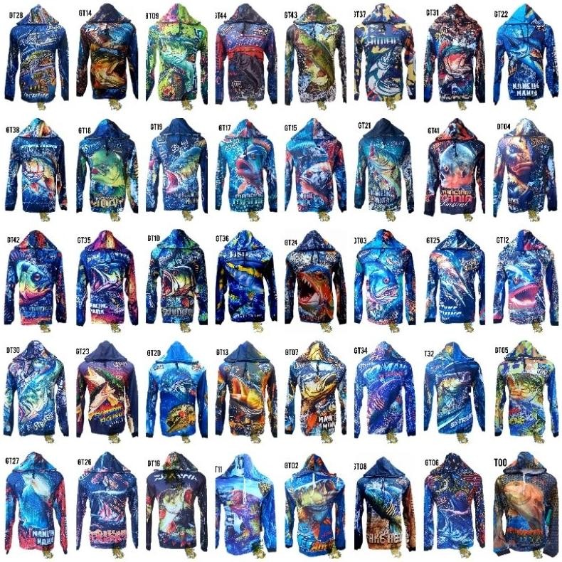 ORIGINAL Jersey Mancing, Kaos Mancing, Baju Mancing, Ikan, Nila, Baramundi pel-116