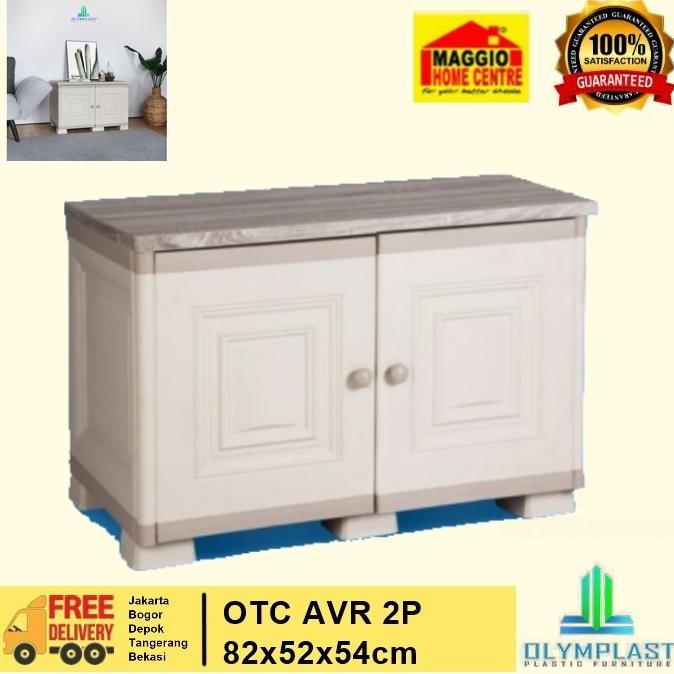 Sale Nakas Plastik - Rak Tv Plastik - Meja Tv - Otc Avr 2P - Olymplast