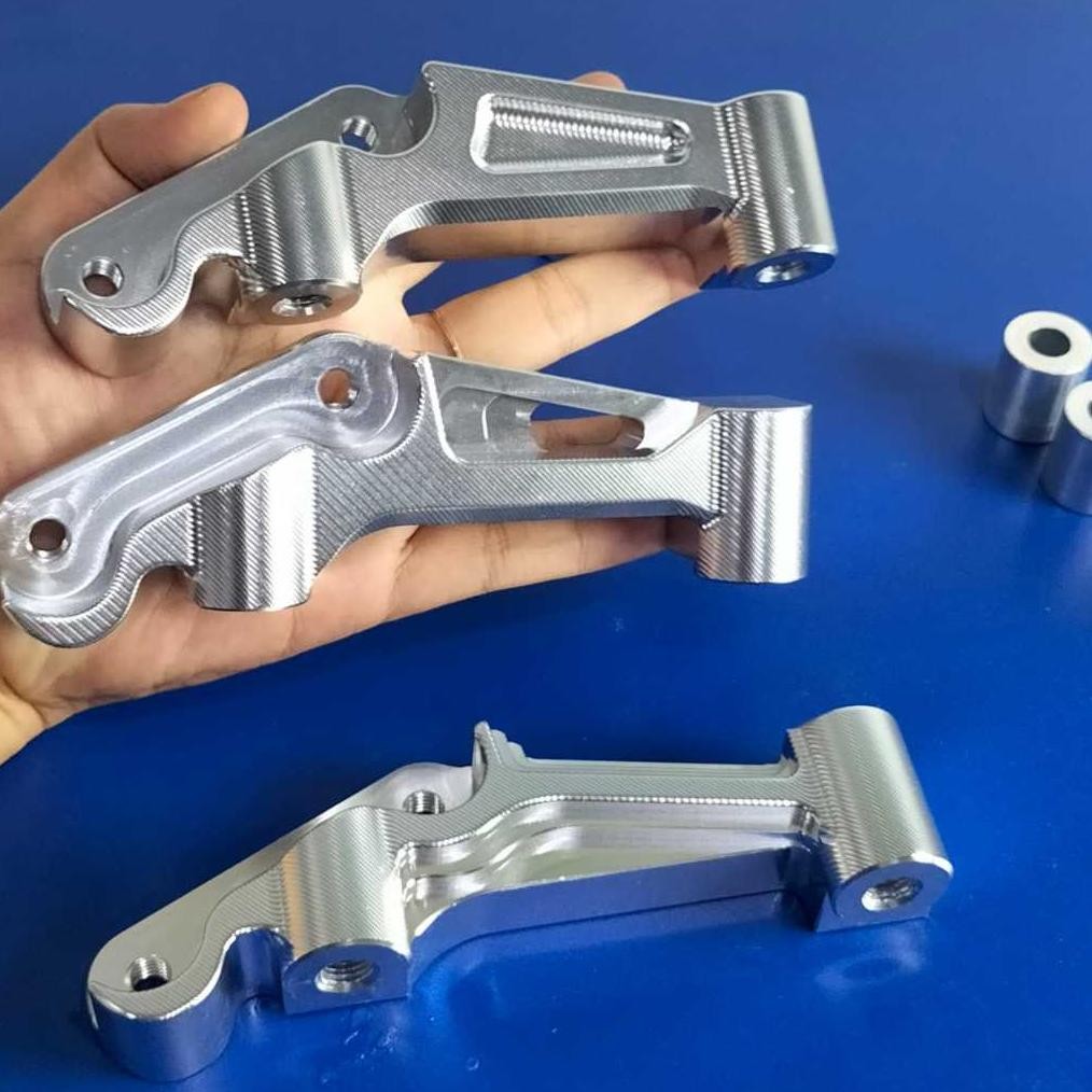 Original Braket Bracket Kaliper Brembo Gp4 4 Piston Pnp Ninja Import Murah