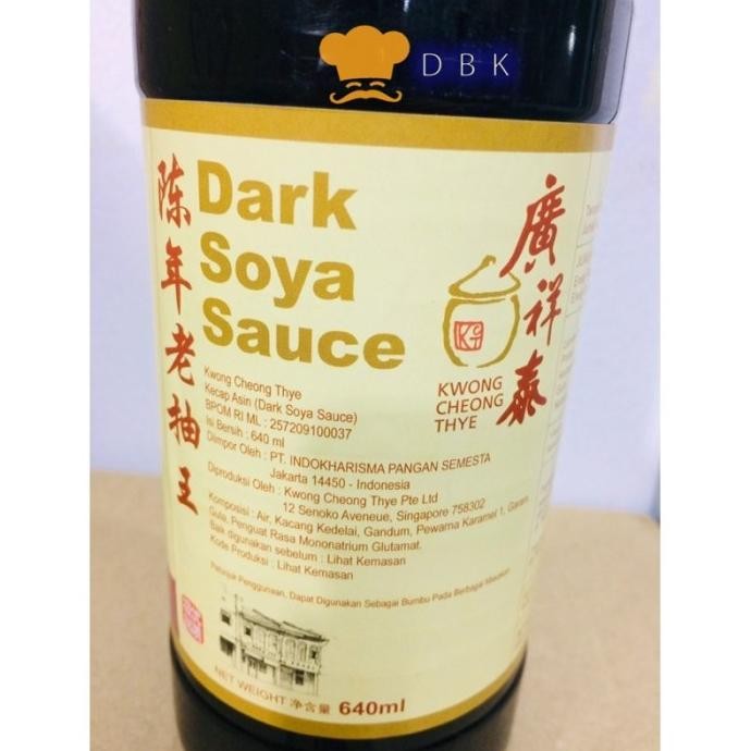 

KCT DARK SOY SAUCE 640ML SOYA SAUCE KWONG CHEONG THYE