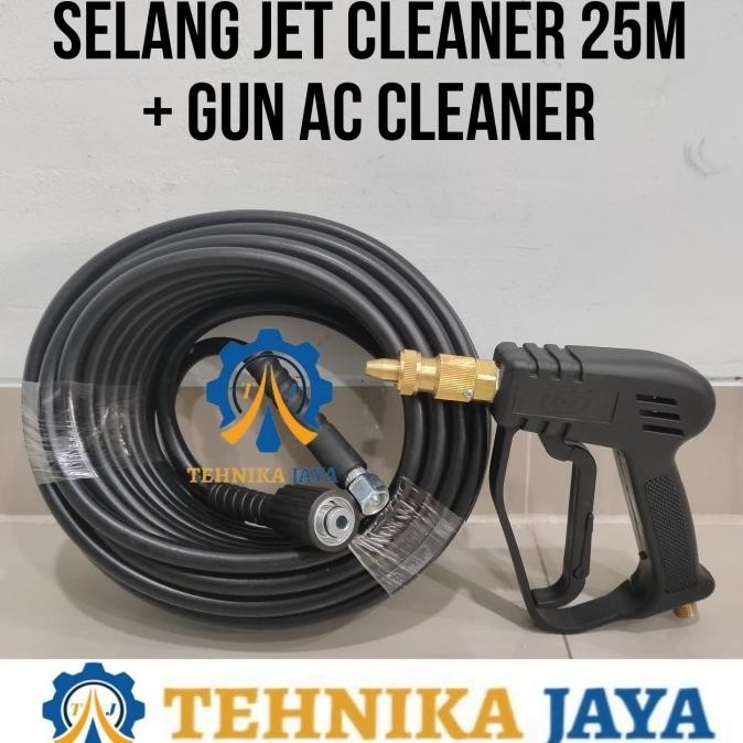 Paket Selang Jet Cleaner + Gun Ac Cleaner Gun Cuci Mobil Motor Ac Original Dan Terpercaya