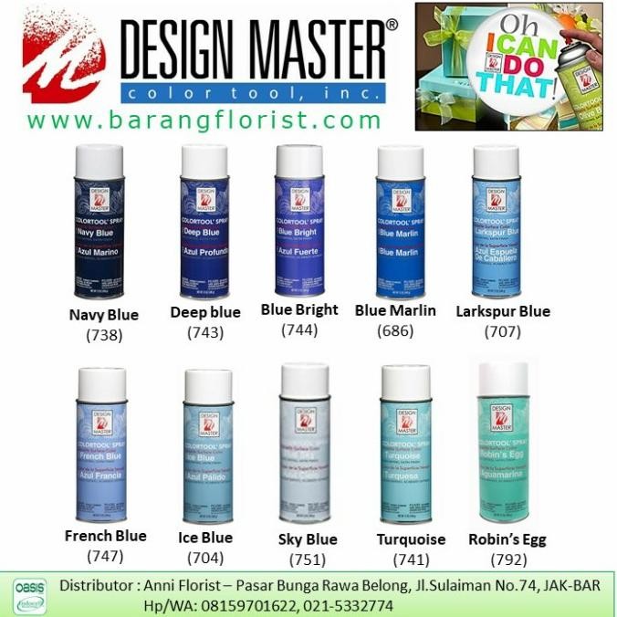

Sale Design Master Color Spray, Cat Bunga, Spray Bunga, Prewarna Bunga