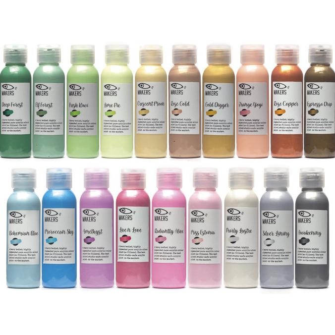 

Sale Metallic Paint Full Set 100Ml